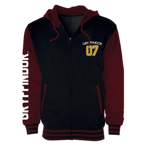 Sweat zippé Harry Potter Teddy Gryffondor 07