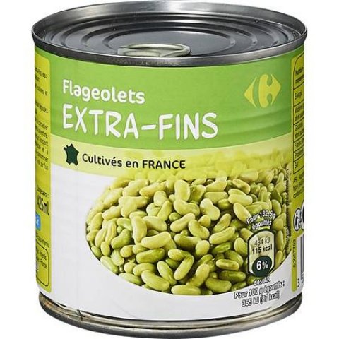 Flageolets extra fins CARREFOUR