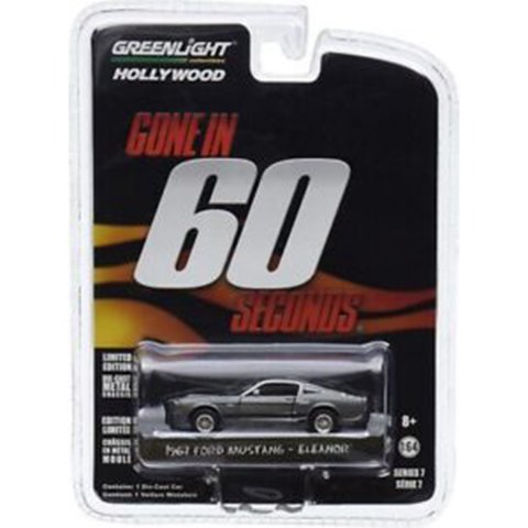 FORD Mustang GT500 ELEANOR 1967 "60 Secondes Chrono" - 1:64 Greenlight