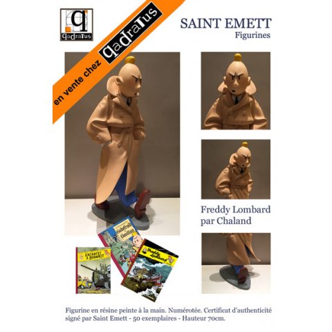 Statue Freddy Lombard par Saint Emett série limitée 50ex