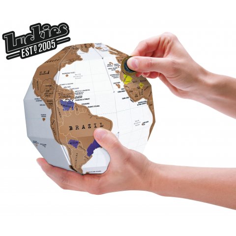 Globe à gratter Scratch Map®