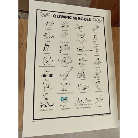 Grande affiche "Olympic"