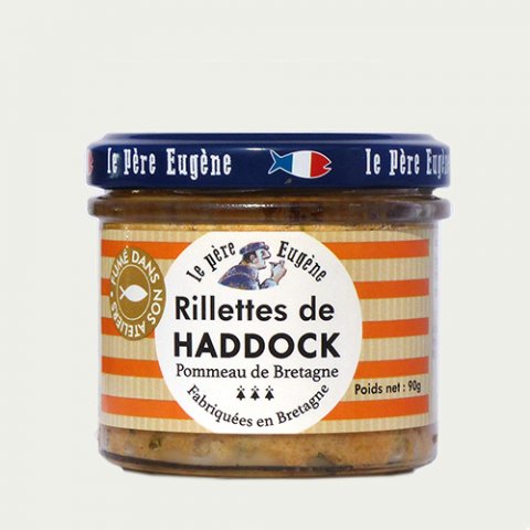 Rillettes de Haddock au pommeau de Bretagne – 90g 