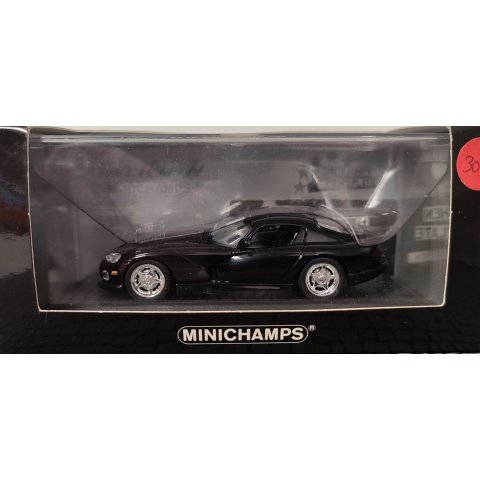 Dodge Viper coupé 1993 black - 1/43 Minichamps 