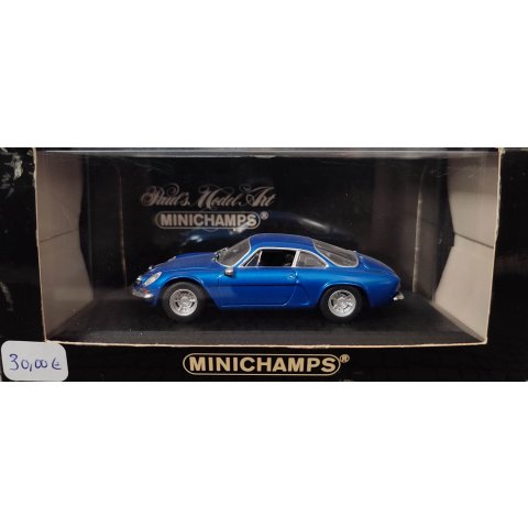 RENAULT Alpine A110 "bleu métallic" 1963-67 - 1/43 MINICHAMPS 