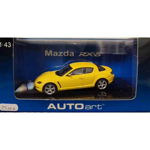 MAZDA RX-8 "lightning yellow" - 1/43 AUTOart 