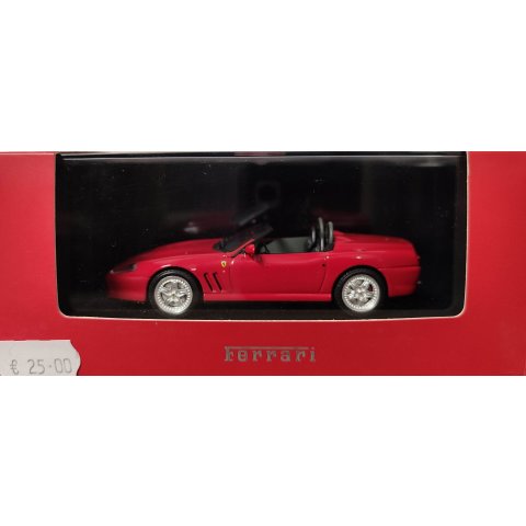 FERRARI 550 Barchetta "2000" red- 1/43 IXO HotWheels 