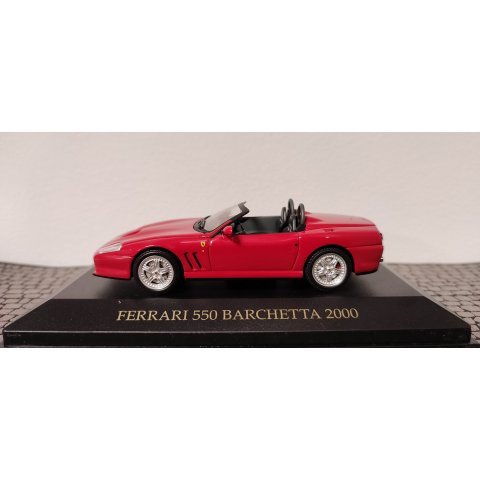 FERRARI 550 Barchetta "2000" red- 1/43 IXO HotWheels 