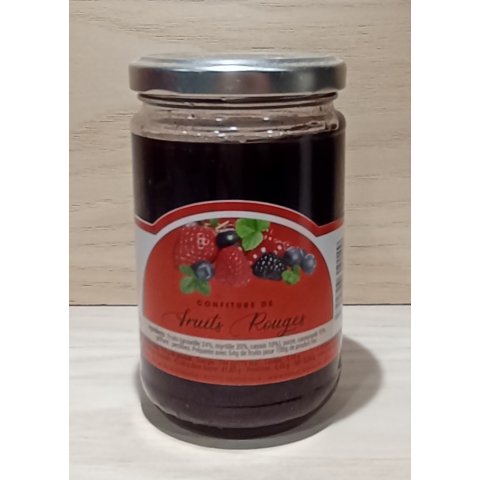 Confiture de fruits rouges 