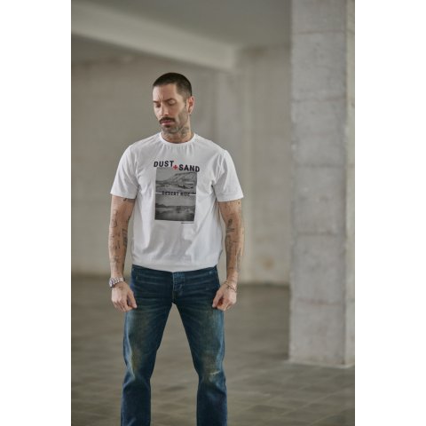 T-shirt Homme Freeman T.Porter, Bright white Ivander Desert Ride 
