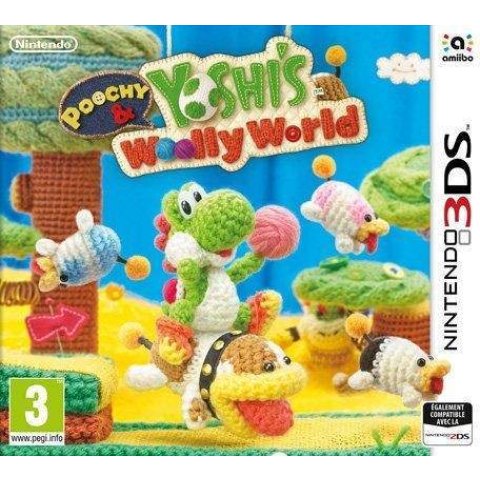 JEU 3DS POOCHY & YOSHI S WOOLY WORLD