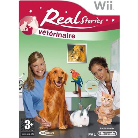 JEU WII REAL STORIES VETERINAIRES
