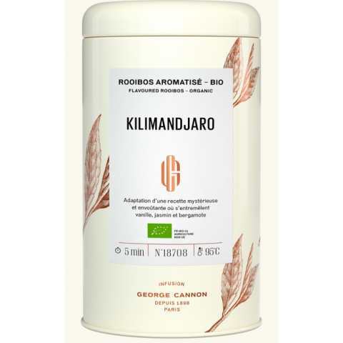 Rooibos aromatisé Kilimandjaro - Boîte Métal