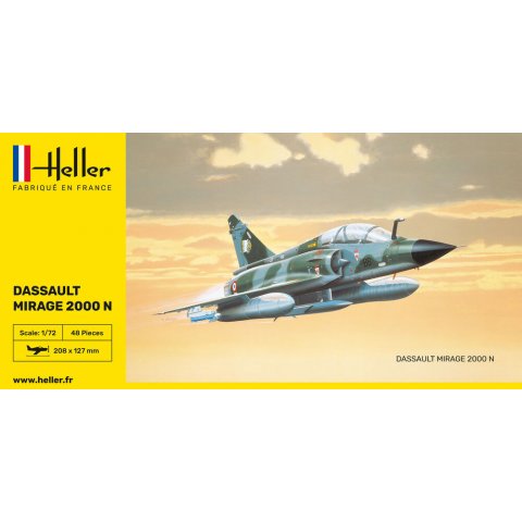 Maquette Heller - Dassault Mirage 2000 N - 1/72