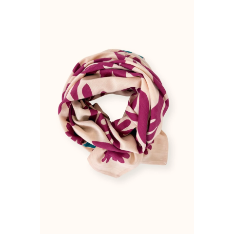 Big foulard Latika Rita Macadamia APACHES