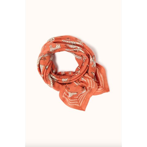 Big foulard Latika Pongo Colorado APACHES