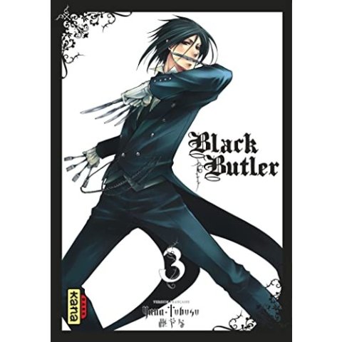 LIVRE MANGA BLACK BUTLER TOME 3