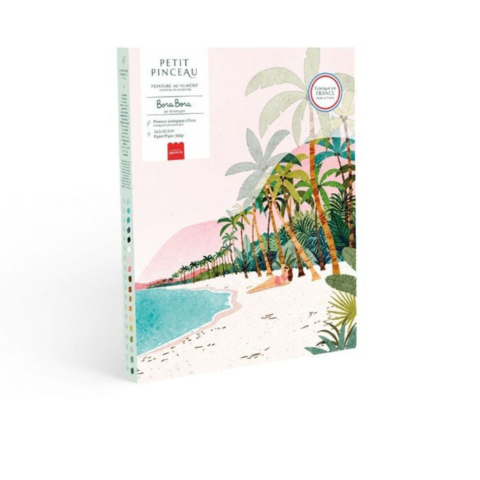 Coffret peinture - Petit Pinceau - Bora bora par Tania Garcia
