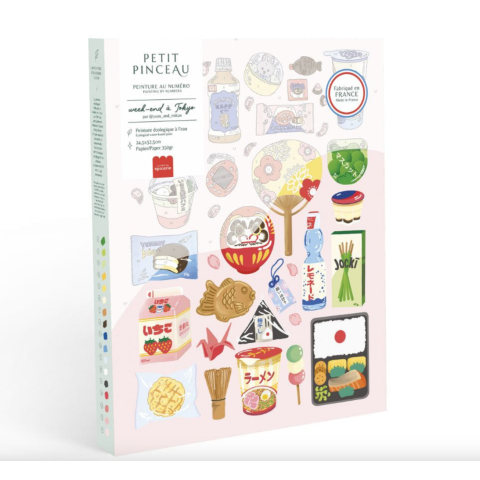 Coffret peinture - Petit Pinceau - Week-end à Tokyo par Yuzu and Mikan