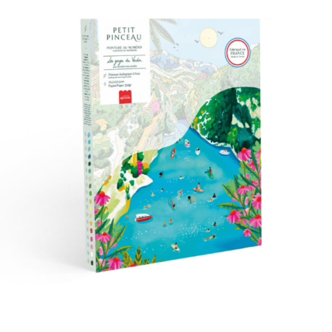Coffret peinture - Petit Pinceau - Les Gorges du Verdon par Nolwenn Studio