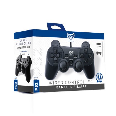 MANETTE NOIRE POUR PS2 FREAKS AND GEEKS