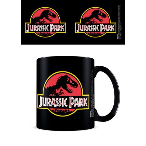Mug Jurassic Park noir Logo classique
