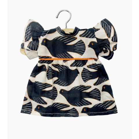 Robe Daisy et son headband en coton Salambo
