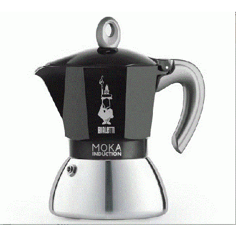 Moka expresso Bialetti 4 tasses induction noire