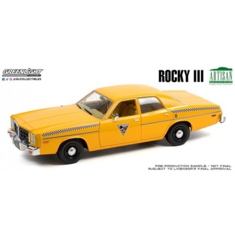 DODGE Monaco Taxi City Cab 1978 film ROCKY III - 1:18 Greenlight 19111