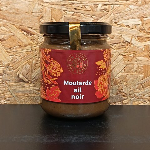 Moutarde ail noir