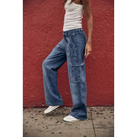 Jeans large Femme, Milos Moxie Freeman T.Porter