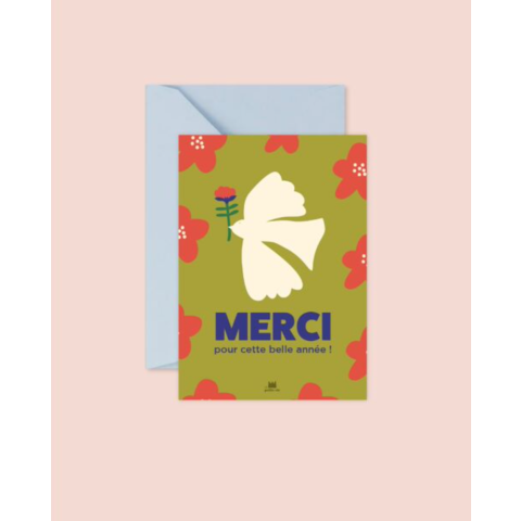 Carte postale Merci pour cette belle année ! MA PETITE VIE