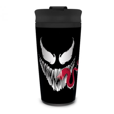 Mug de Voyage Venom noir Marvel métal