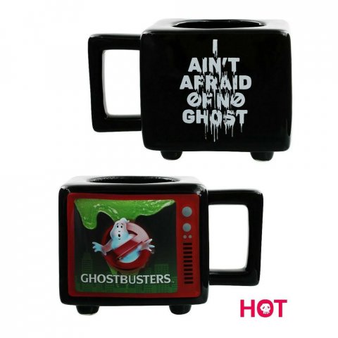 Mug Ghostbusters thermoreactif Retro TV 3D