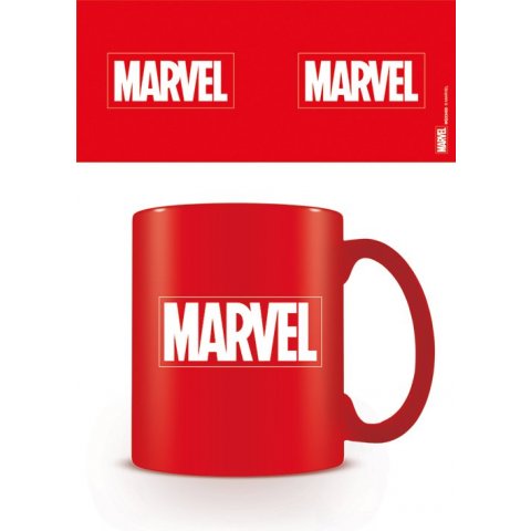 Mug Rouge Logo Marvel
