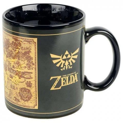 Mug Zelda Carte Thermoreactif Nintendo