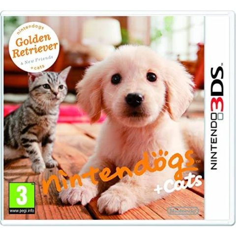 NINTENDOGS ET CATS GOLDEN RETRIEVER