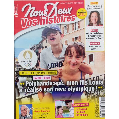 Magazine "Nous Deux" - vos histoires. Magazine trimestriel 
