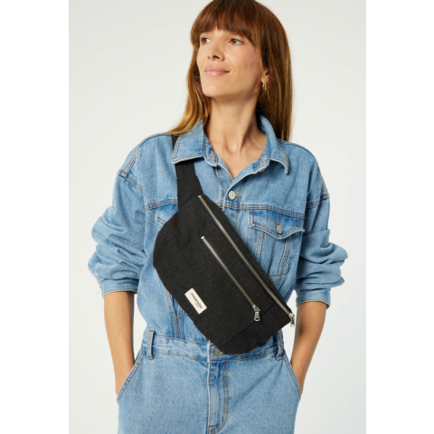 ORSEL Le sac banane  Grand format (L) - Noir