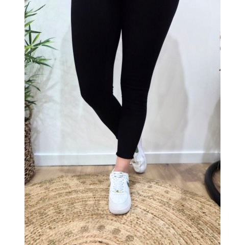 Pantalon femme marine skinny 7/8