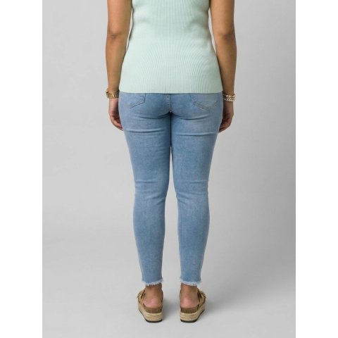 Jean femme slim 7/8 bleu clair Diletta