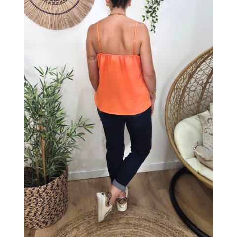 Jean femme mom bleu foncé Antonia