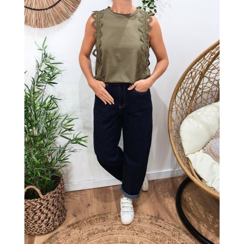 Jean femme balloon brut Eira
