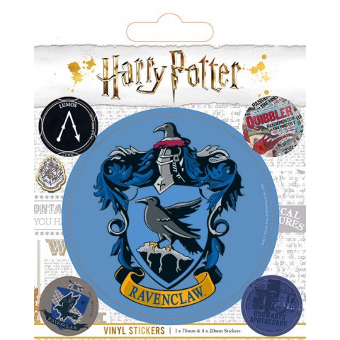 Pack de 5 Stickers Harry Potter Serdaigle