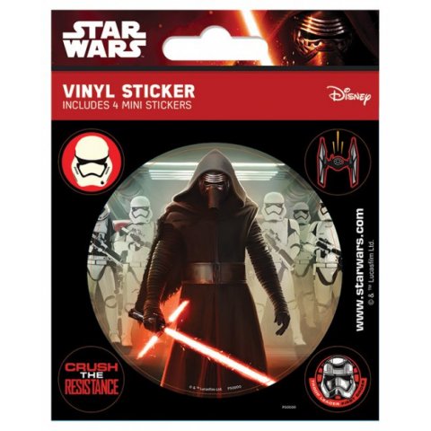 Pack de 5 Stickers Kylo Ren Star Wars