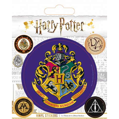 Pack de 5 Stickers Poudlard Harry Potter