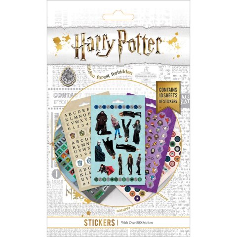 Pack de 800 Stickers Harry Potter