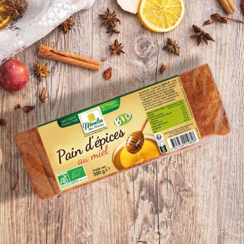 Pain d’épices au miel BIO
