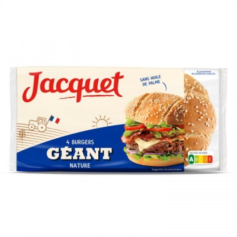 Pains hamburger géant JACQUET