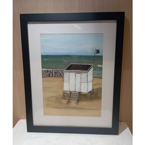 Pastel sec plage